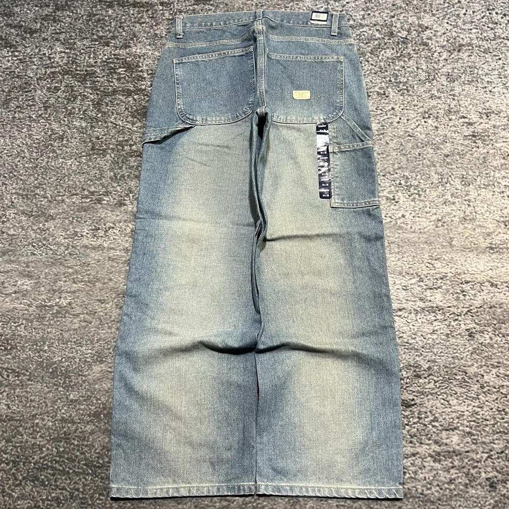 NWT‎ Gap Carpenter Jeans Mens 31x30 Blue Faded Baggy Wide Leg Vintage Y2K